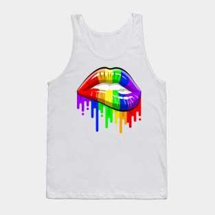 Pride lips Tank Top